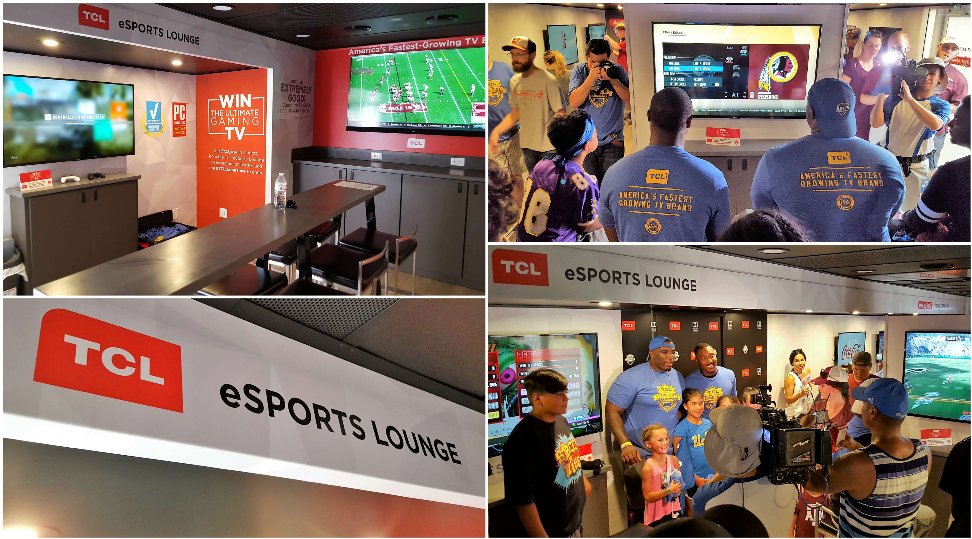 TCL eSports Gaming Lounge at Rose Bowl