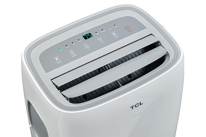 TCL 8,000 BTU Portable Air Conditioner - Top