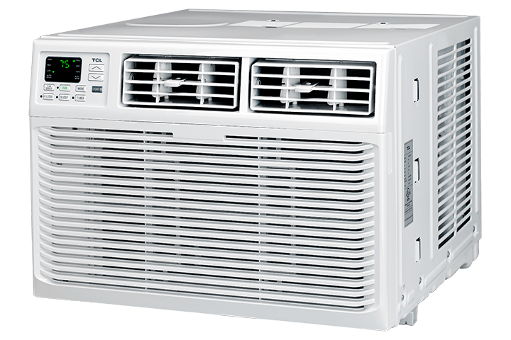 10,000 BTU Window Air Conditioner - Angled