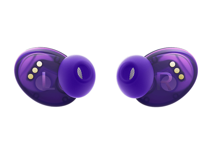 TCL Sunrise Purple True Wireless In-ear Bluetooth Headphones - Headphones Back