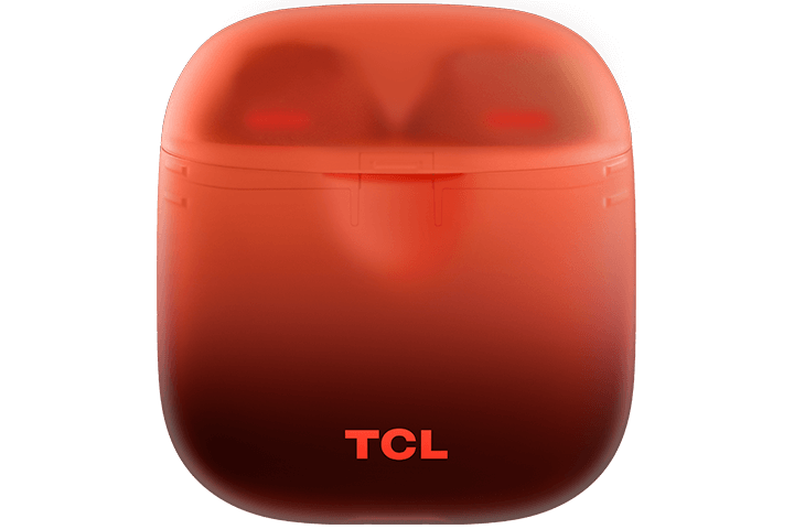 TCL Sunset Orange True Wireless In-ear Bluetooth Headphones - Case Front