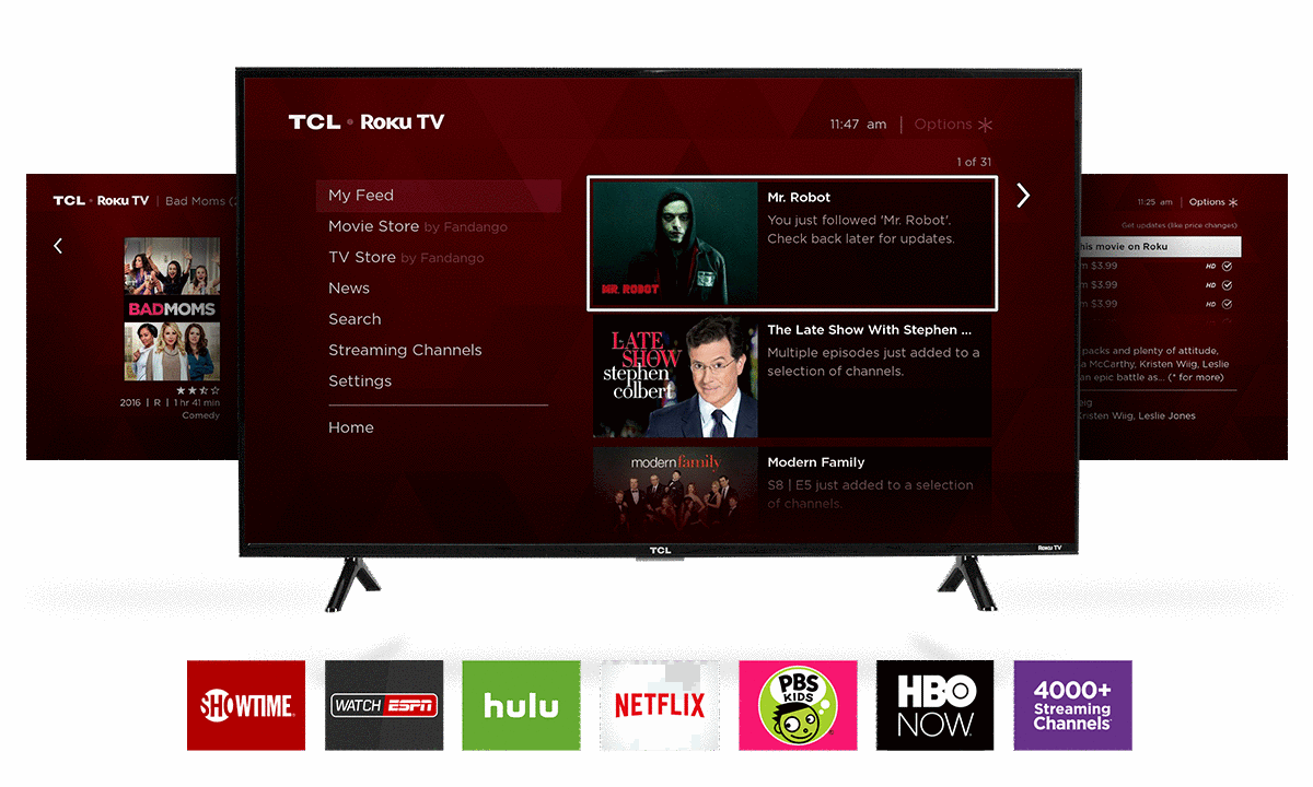 TCL Class S-Series HD FHD LED Roku Smart TV