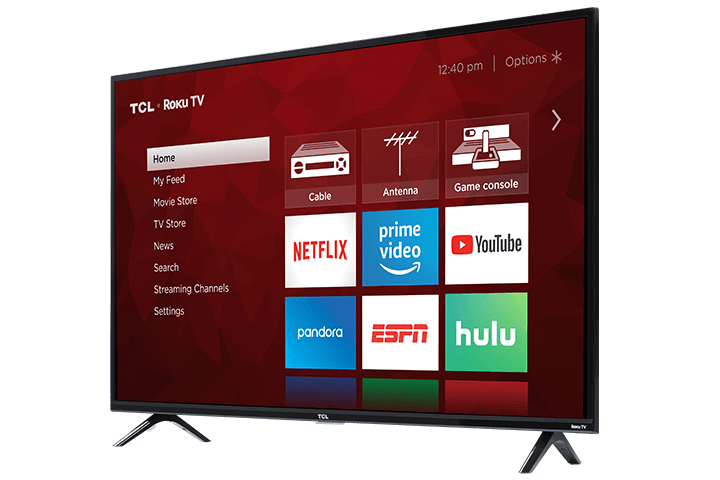 TCL 43" Class 4-Series 4K UHD LED Roku Smart TV  43S425