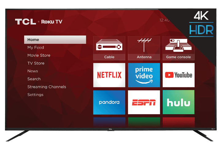 TCL 75" Class 4-Series 4K UHD HDR Roku Smart TV - 75S425