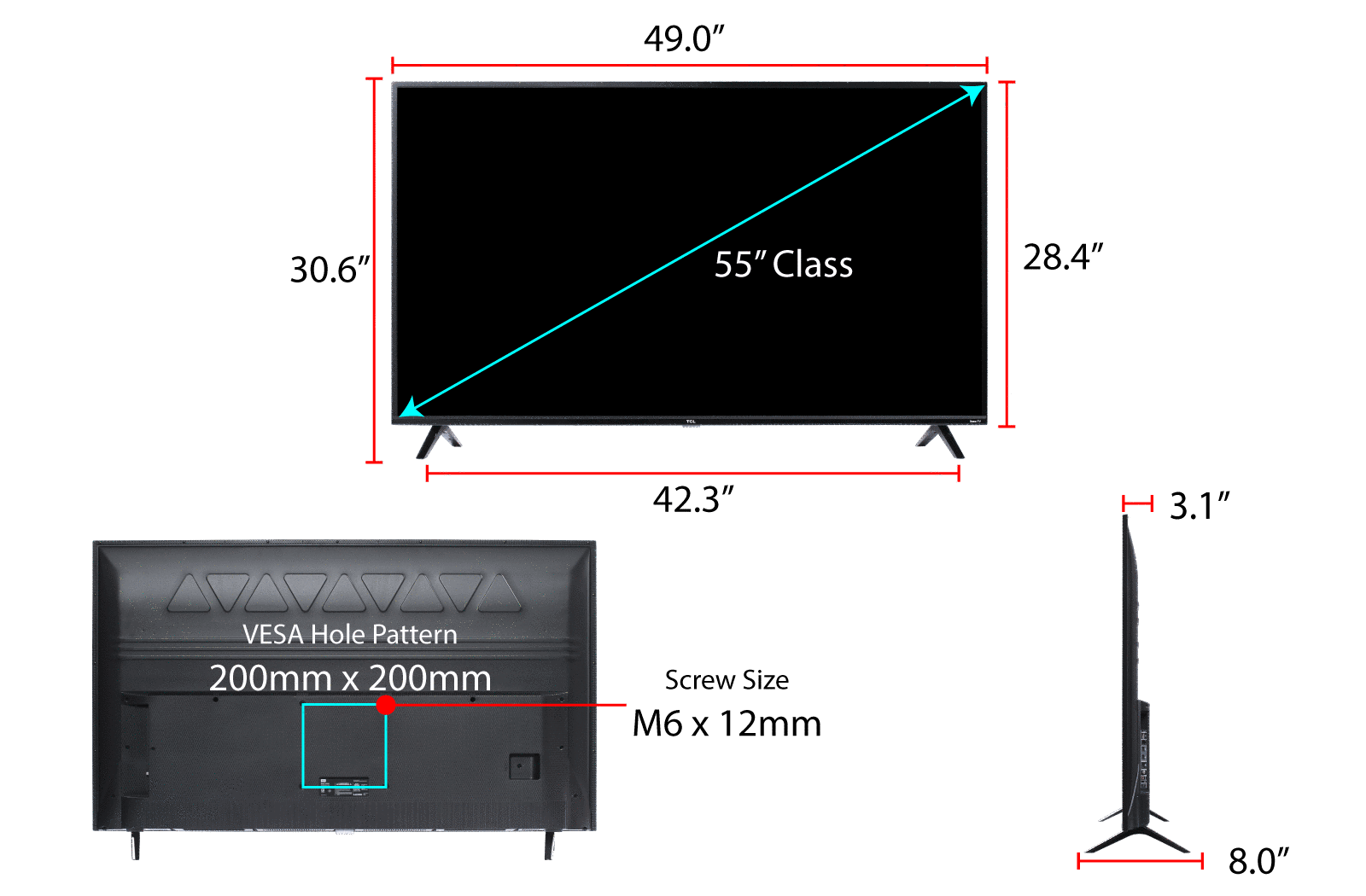 55S421 Measurements