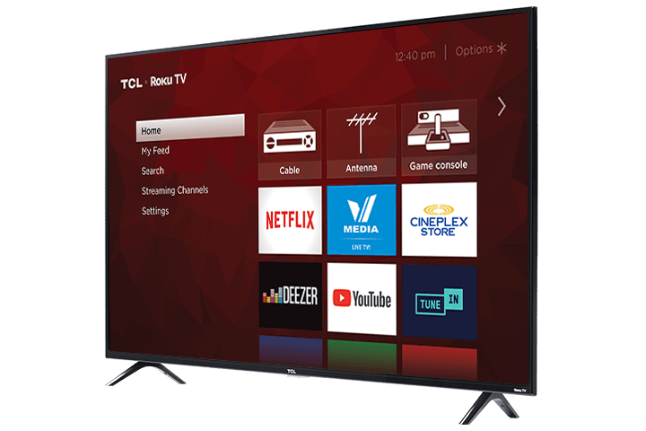 TCL 49” Class 4-Series 4K UHD LED Roku Smart TV 49S425